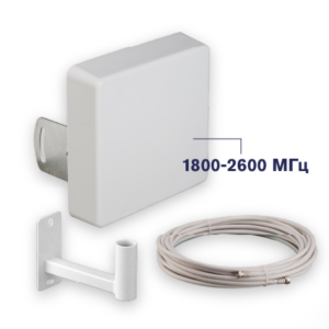 Антенна 4G LTE 1800-2600 МГц в комплекте